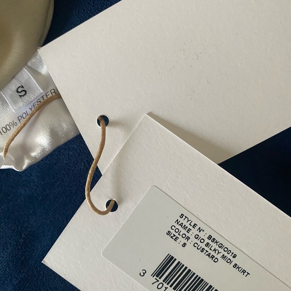 Frankie Shop midi skirt GIO size Small new with tags - Picture 3 of 4